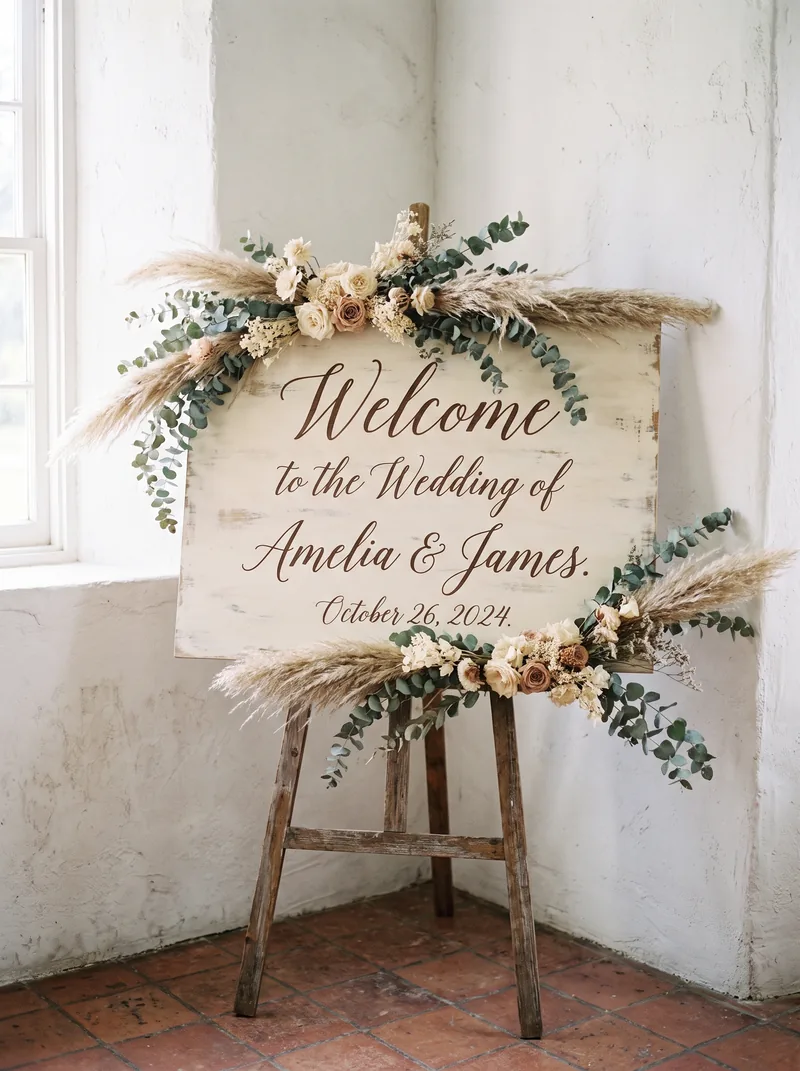 Custom Welcome Sign